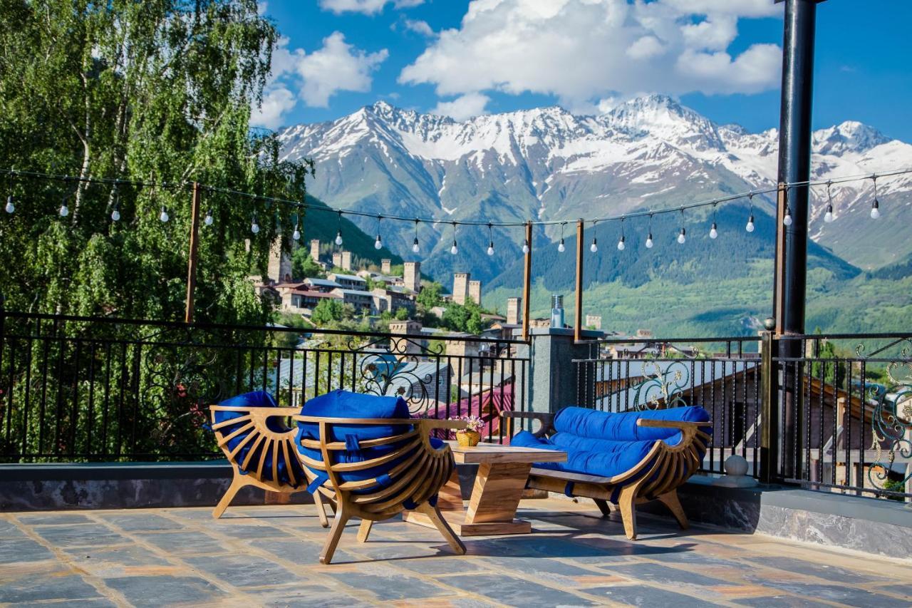 Hotel Mestia Inn Bagian luar foto